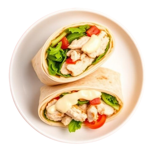 Garlic Chicken Wrap
