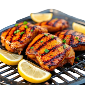 Grilled Chicken Thighs