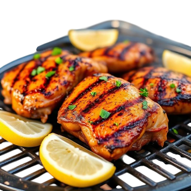 Grilled Chicken Thighs